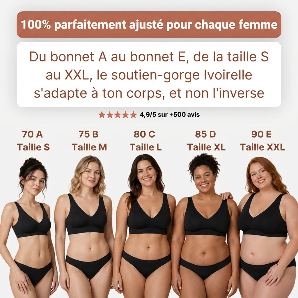 Soutien-gorge Ivoirelle™ - Comfort sans coutures ni armatures